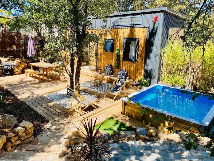 Tiny Liloumaca Coeur Ste Baume Villa Plan d'Aups Exterior foto